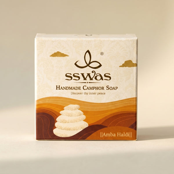 sswas Amba Haldi Handmade Camphor Soap