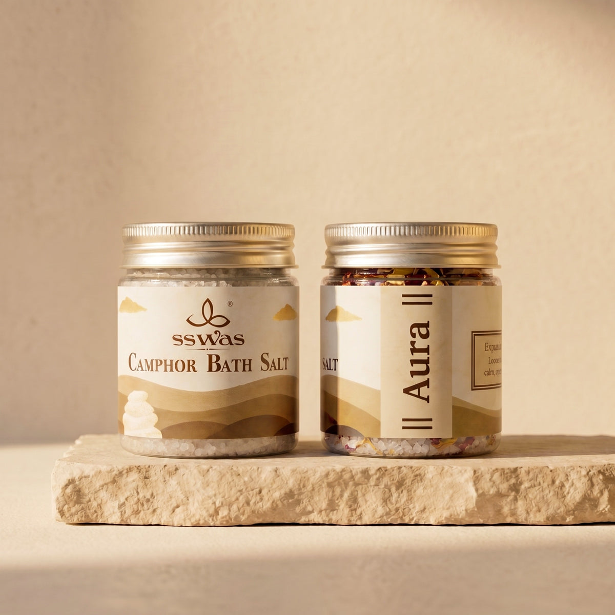 sswas Aura Camphor Bath Salt