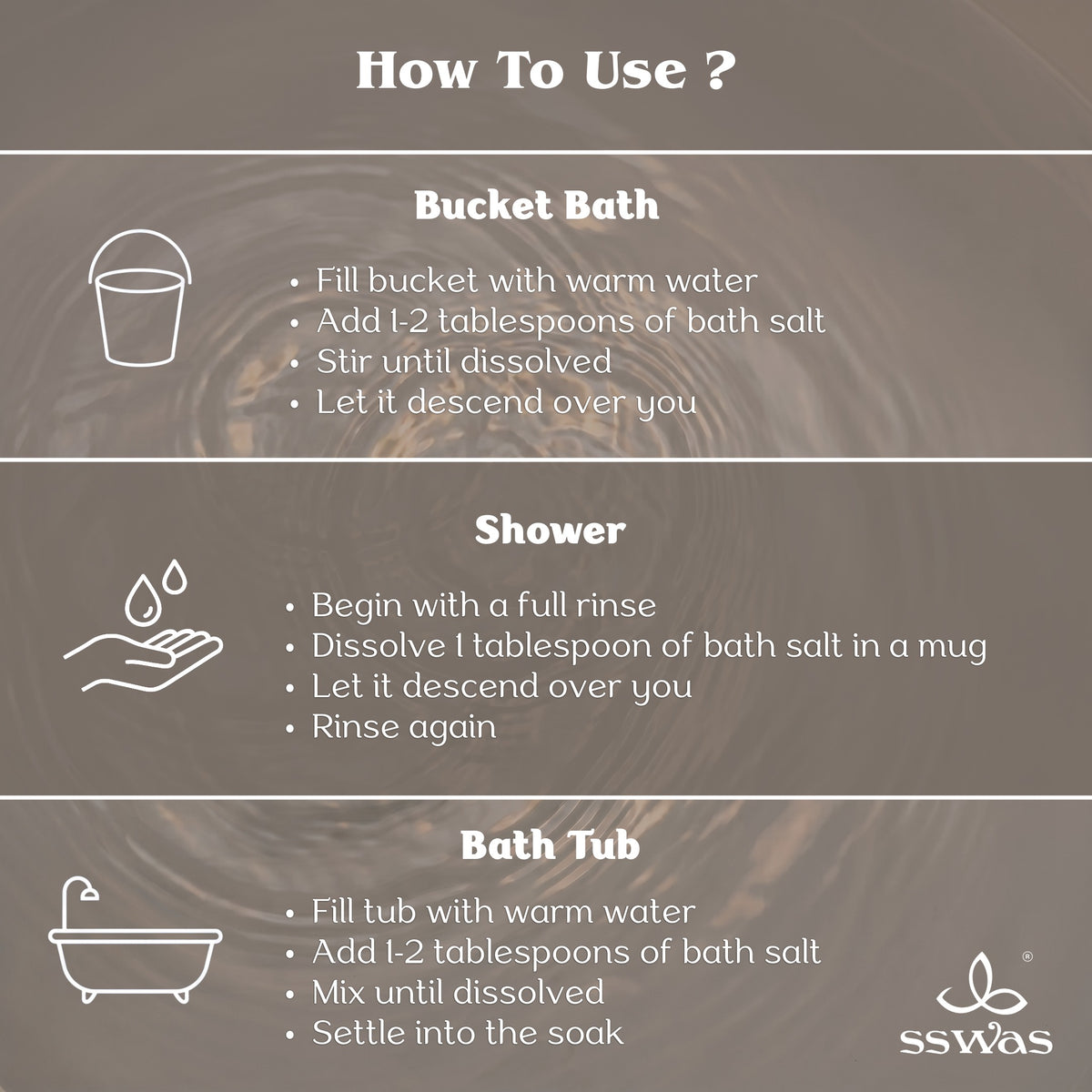 sswas Camphor Bath Salt