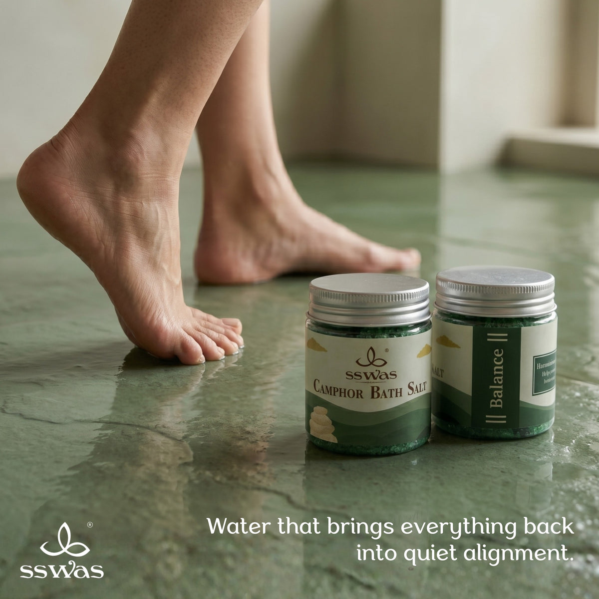 sswas Balance Camphor Bath Salt