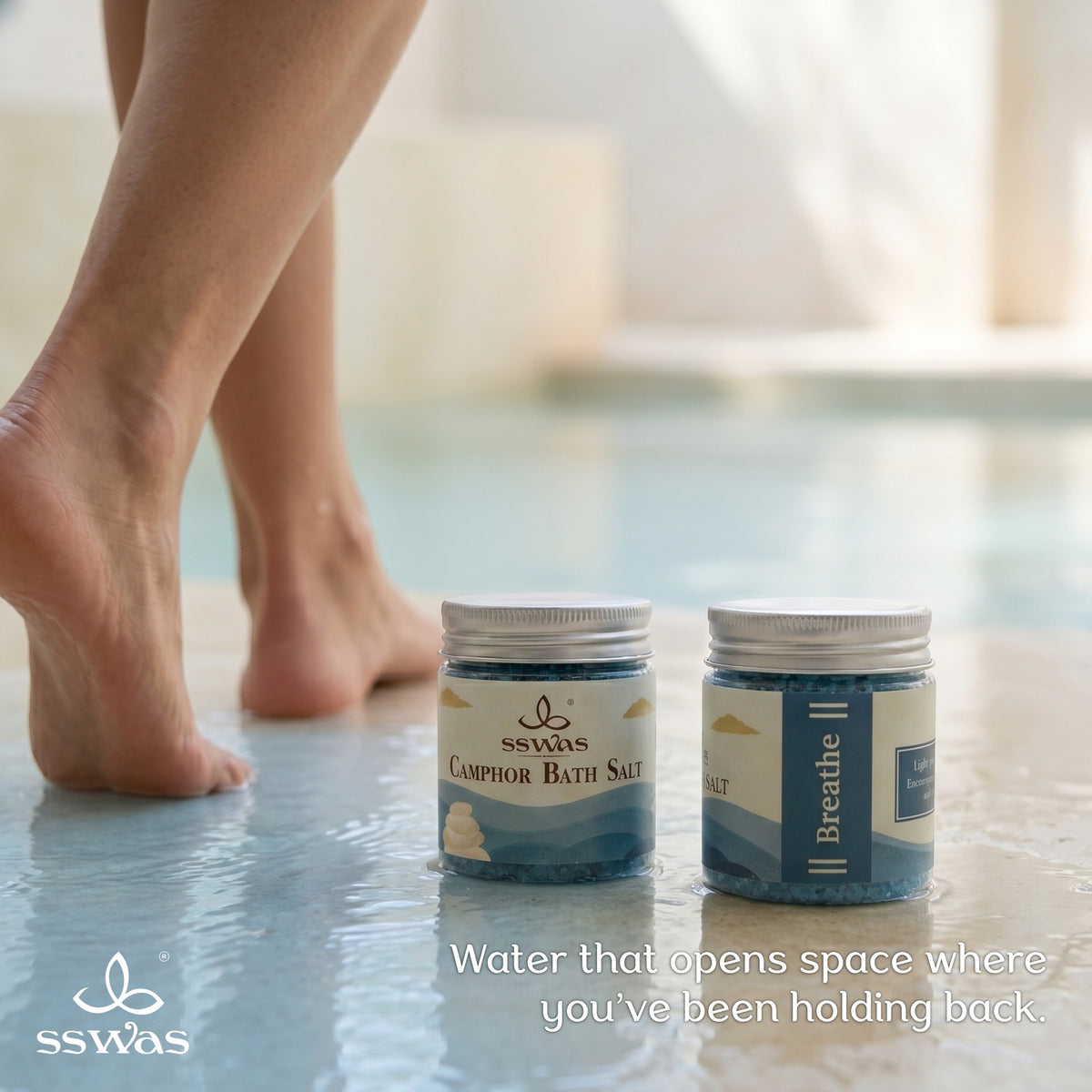 sswas Breathe Camphor Bath Salt