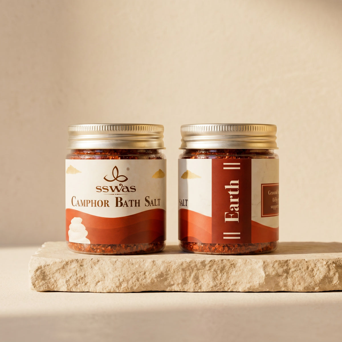 sswas Earth Camphor Bath Salt