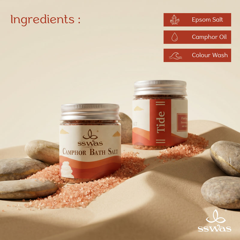 sswas Tide  Camphor Bath Salt