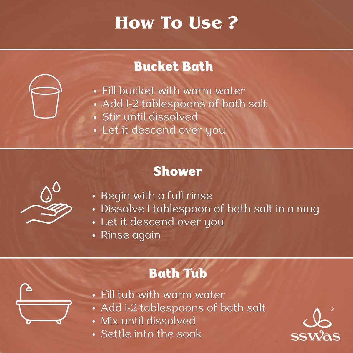 sswas Tide  Camphor Bath Salt