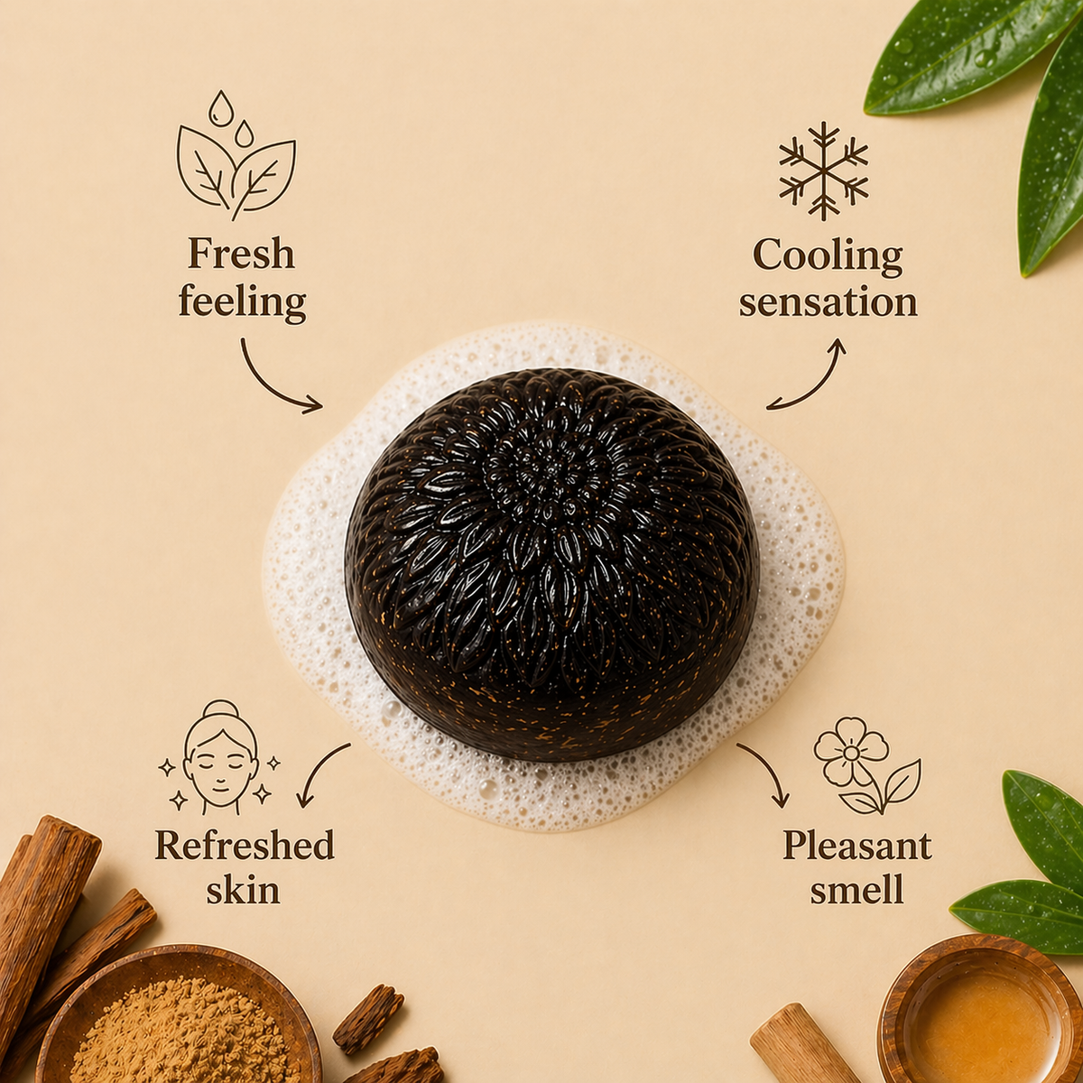 sswas Handmade Camphor Soap
