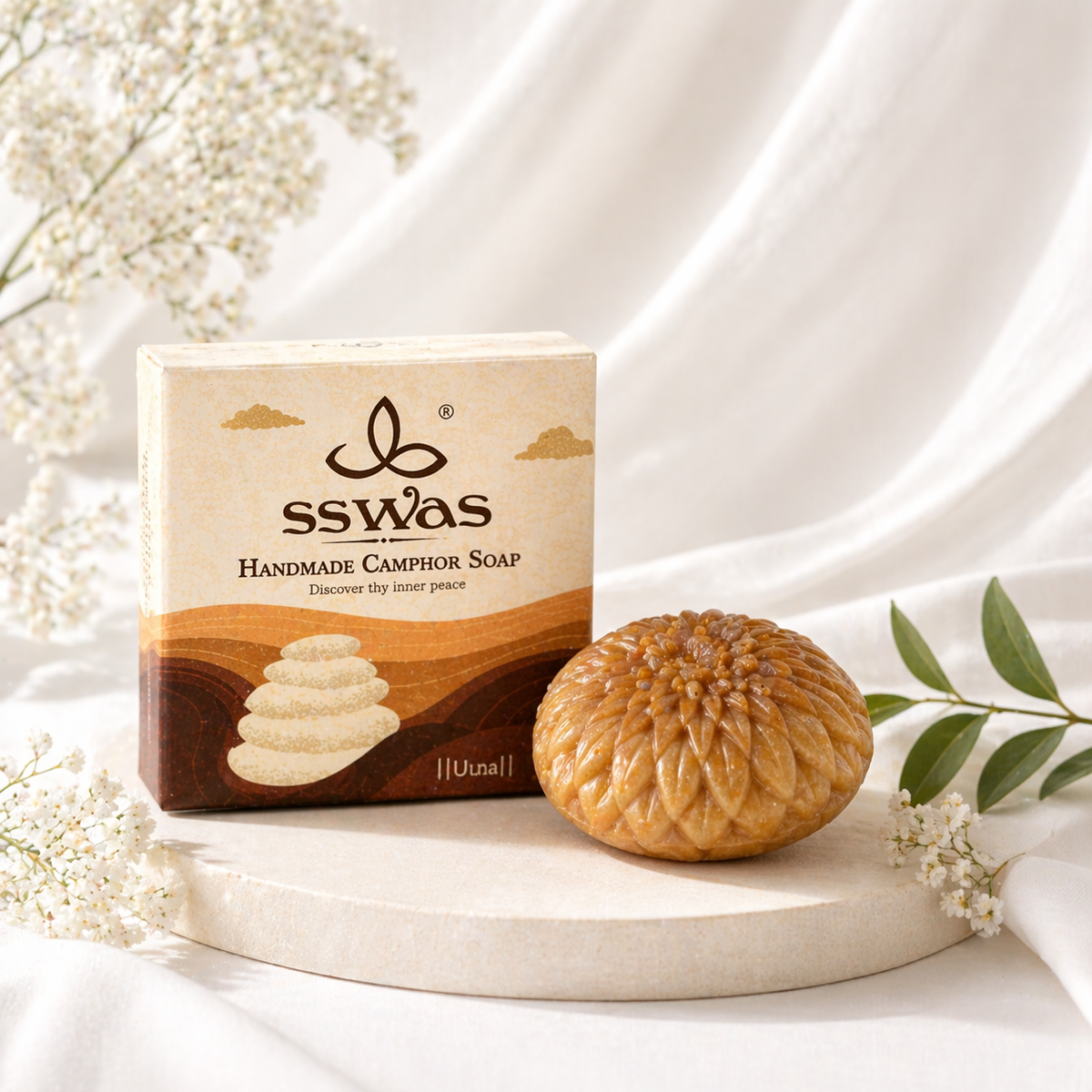 sswas Handmade Camphor Soap