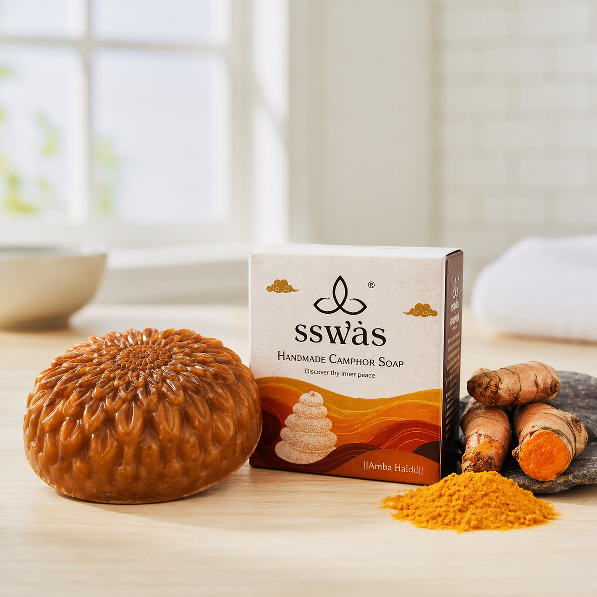 sswas Handmade Camphor Soap