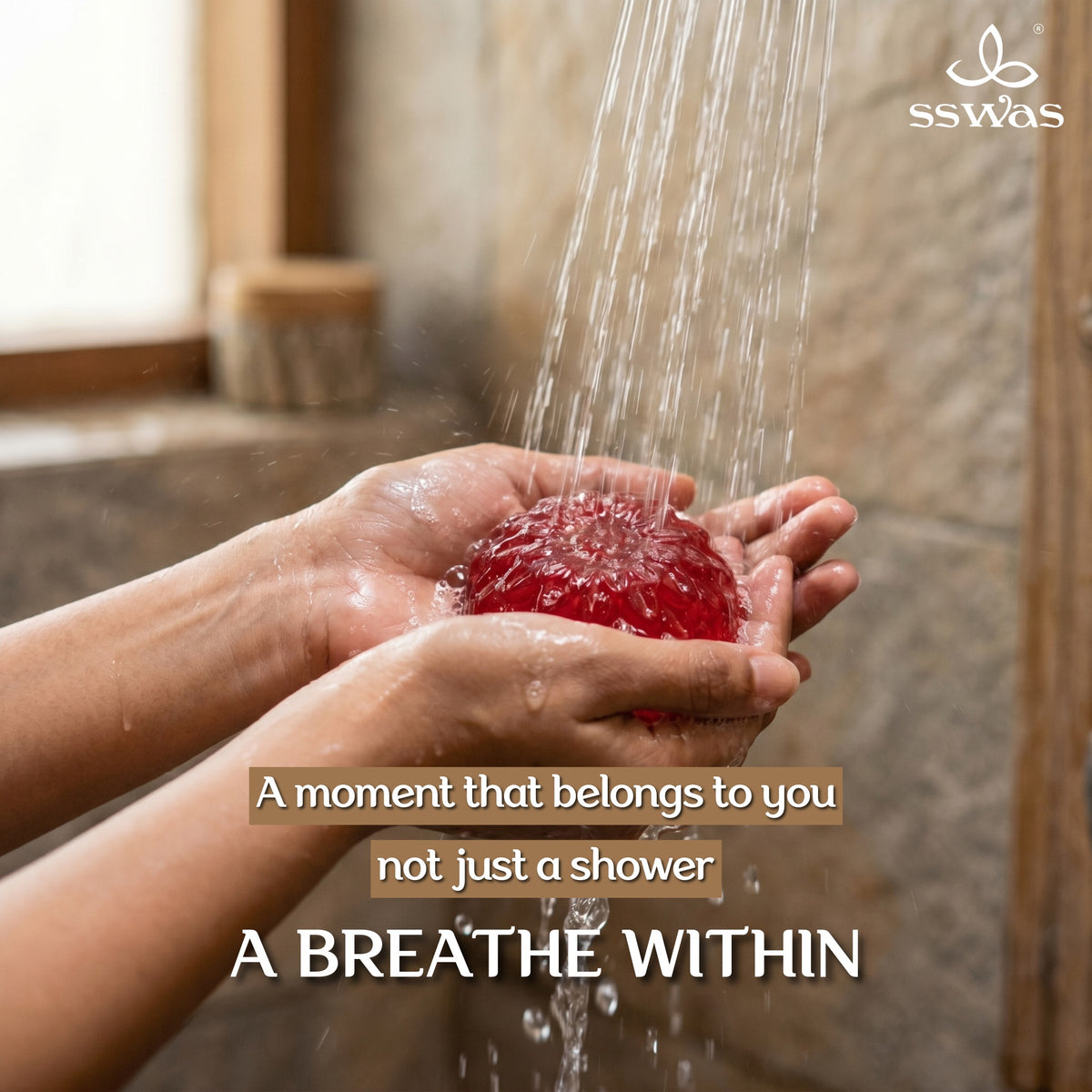 sswas Gulab Handmade Camphor Soap (Rose)
