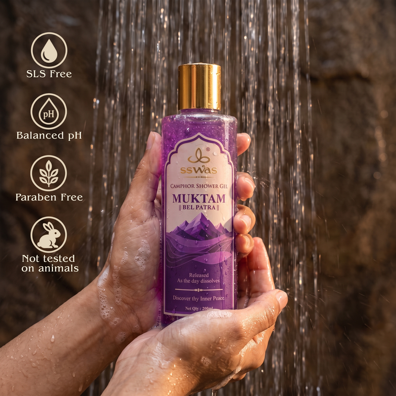 MUKTAM | Bel Patra - Camphor Shower Gel