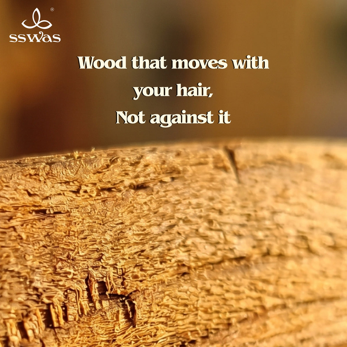 sswas Neem Wood Hair Comb