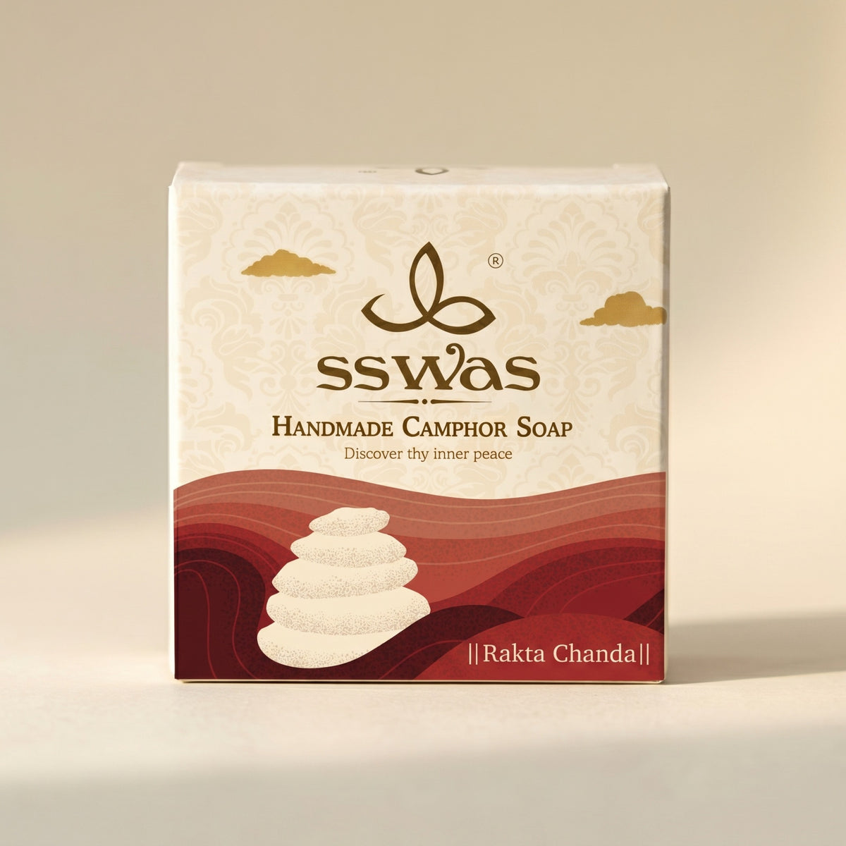 sswas Rakta Chandan Handmade Camphor Soap