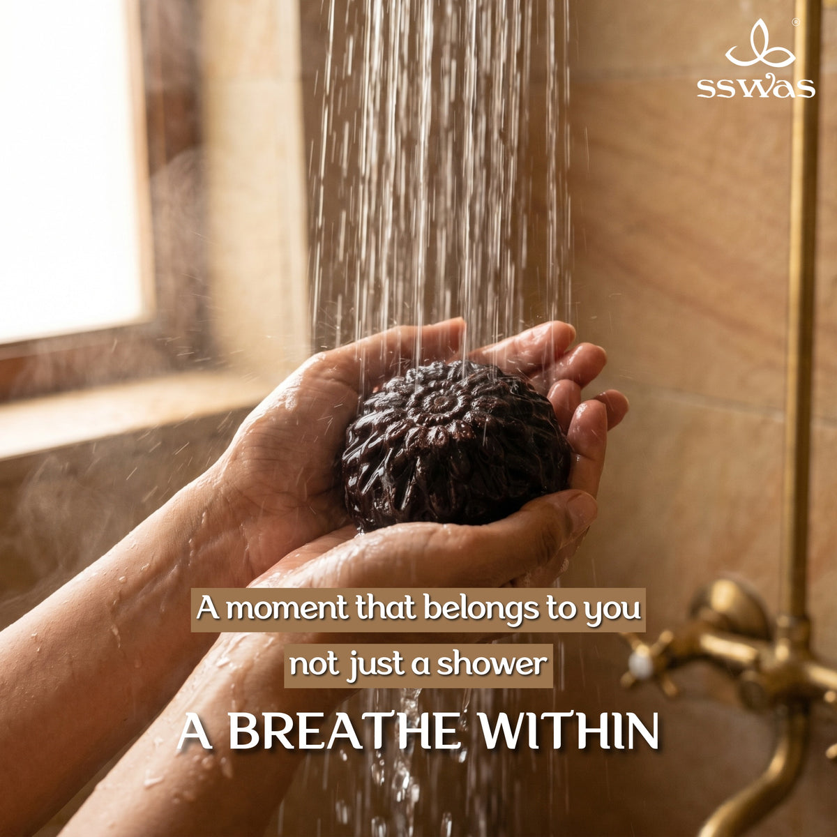 sswas Rakta Chandan Handmade Camphor Soap