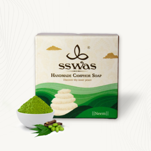 sswas Handmade Camphor Soap - Neem