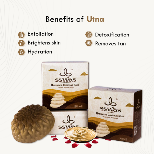 sswas Handmade Camphor Soap - Ubtan